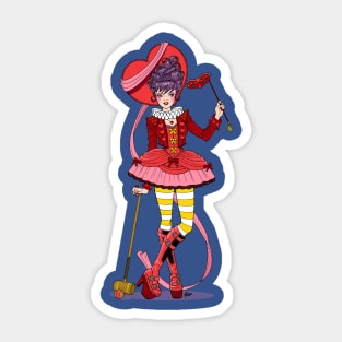 Queen of Hearts Sticker